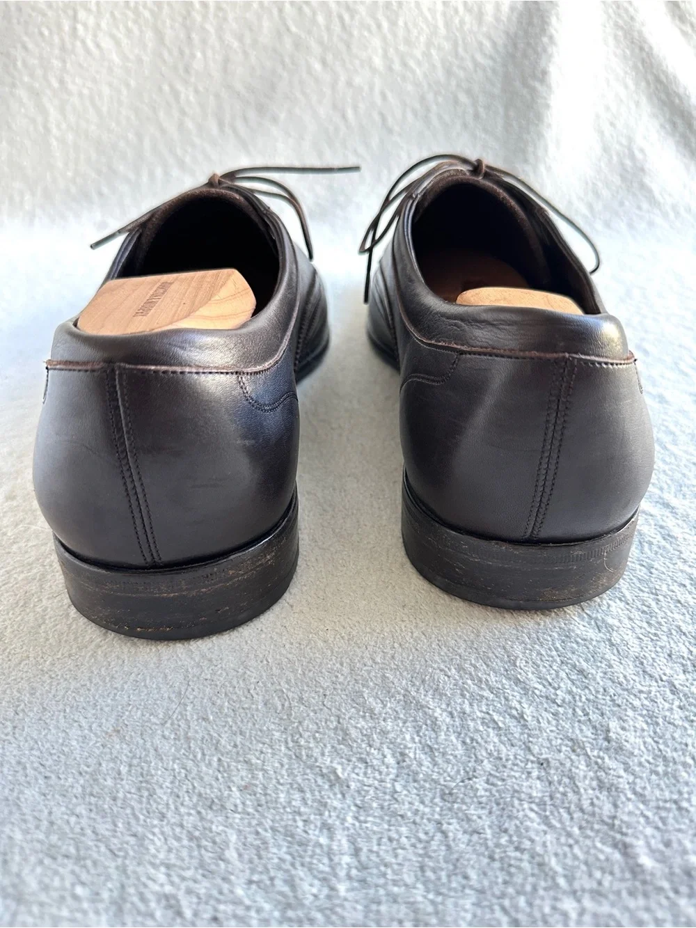 Salvatore Ferragamo Brown Wingtip Oxford Dress Shoes Men’s 11.5‎ D lace up